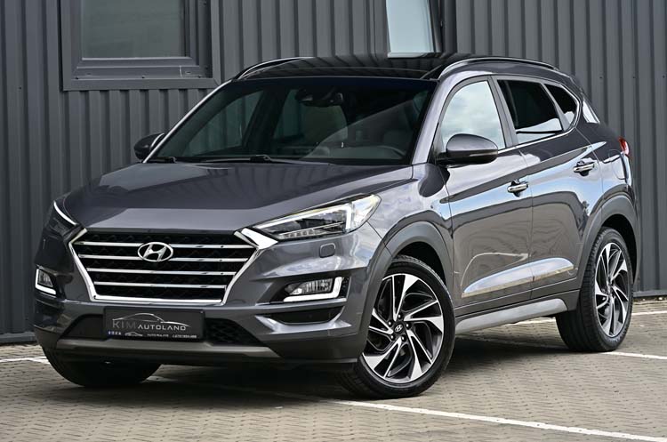 Hyundai Tucson blue 1.6 CRDi 2WD DCT Premium