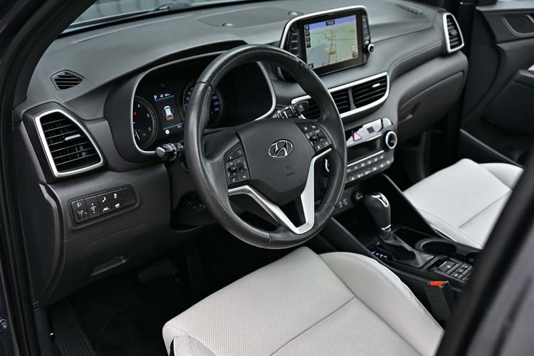 Hyundai Tucson blue 1.6 CRDi 2WD DCT Premium
