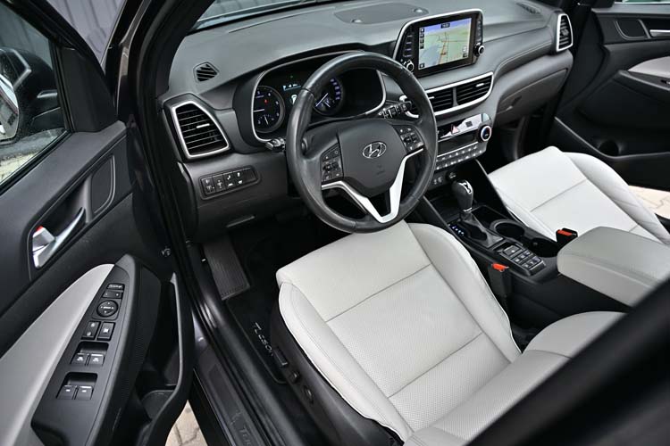 Hyundai Tucson blue 1.6 CRDi 2WD DCT Premium