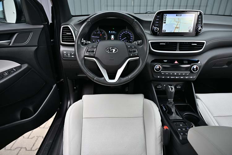 Hyundai Tucson blue 1.6 CRDi 2WD DCT Premium