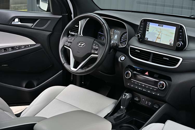 Hyundai Tucson blue 1.6 CRDi 2WD DCT Premium
