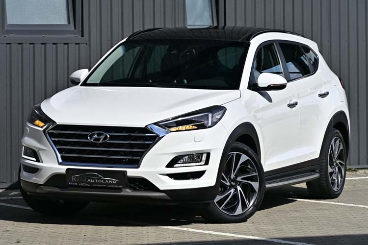 Hyundai Tucson blue 1.6 CRDi 2WD DCT Premium