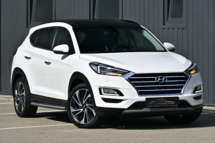 Hyundai Tucson blue 1.6 CRDi 2WD DCT Premium