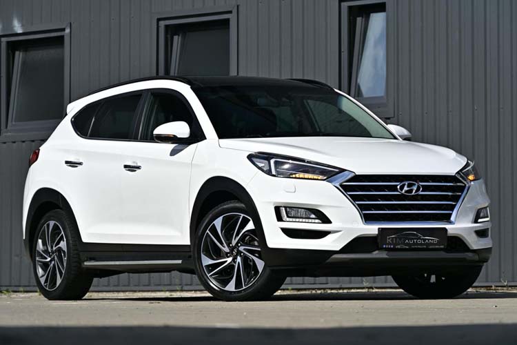 Hyundai Tucson blue 1.6 CRDi 2WD DCT Premium