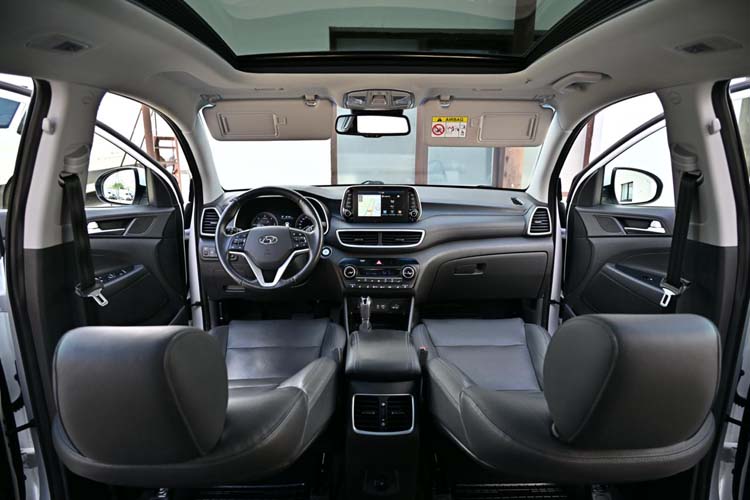 Hyundai Tucson blue 1.6 CRDi 2WD DCT Premium