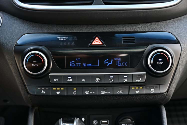 Hyundai Tucson blue 1.6 CRDi 2WD DCT Premium
