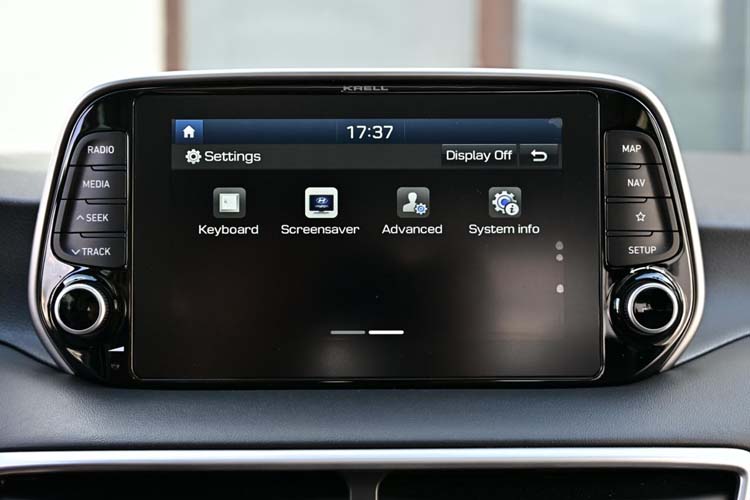 Hyundai Tucson blue 1.6 CRDi 2WD DCT Premium