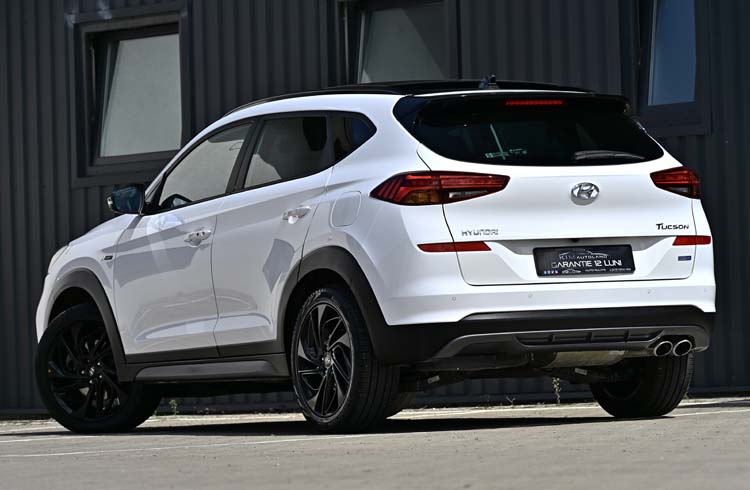 Hyundai Tucson blue 1.6 CRDi 2WD DCT N-LINE