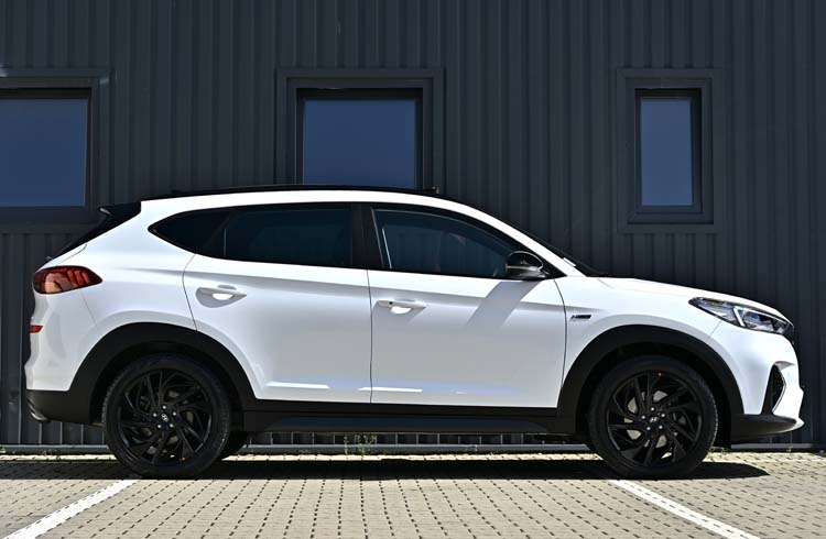 Hyundai Tucson blue 1.6 CRDi 2WD DCT N-LINE