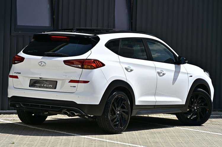 Hyundai Tucson blue 1.6 CRDi 2WD DCT N-LINE