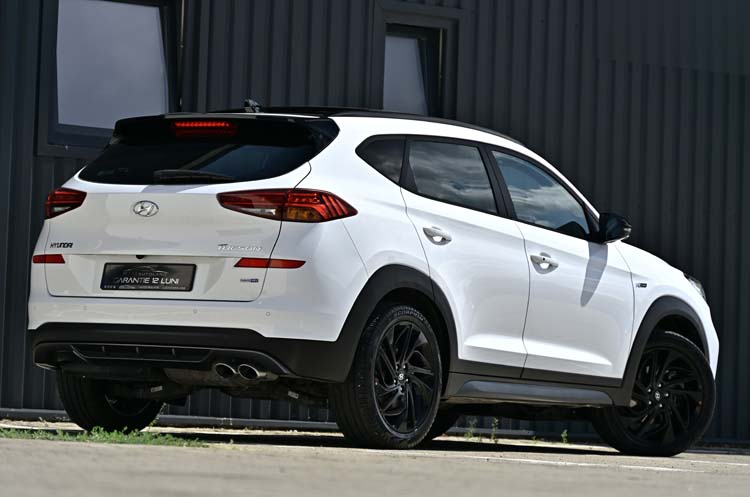 Hyundai Tucson blue 1.6 CRDi 2WD DCT N-LINE